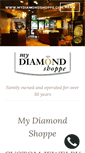 Mobile Screenshot of mydiamondshoppe.com